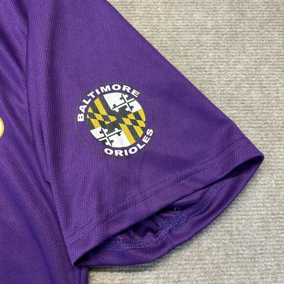 Baltimore Orioles SGA Jersey Adult Medium Ravens Purple #23 Button Front - Picture 3 of 9
